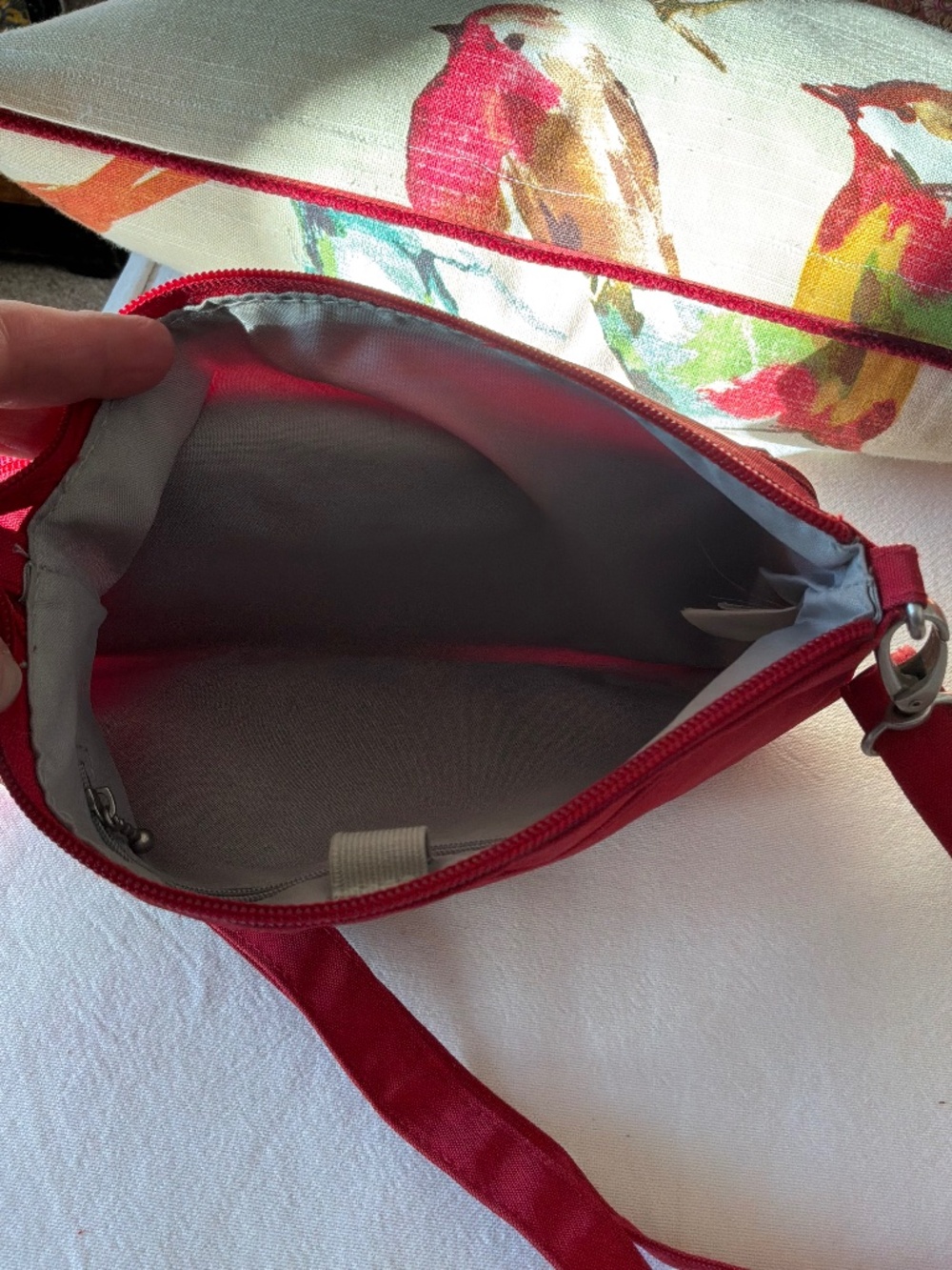 Coach Crossbody in Black Signature Fabric - Picture 5 of 6